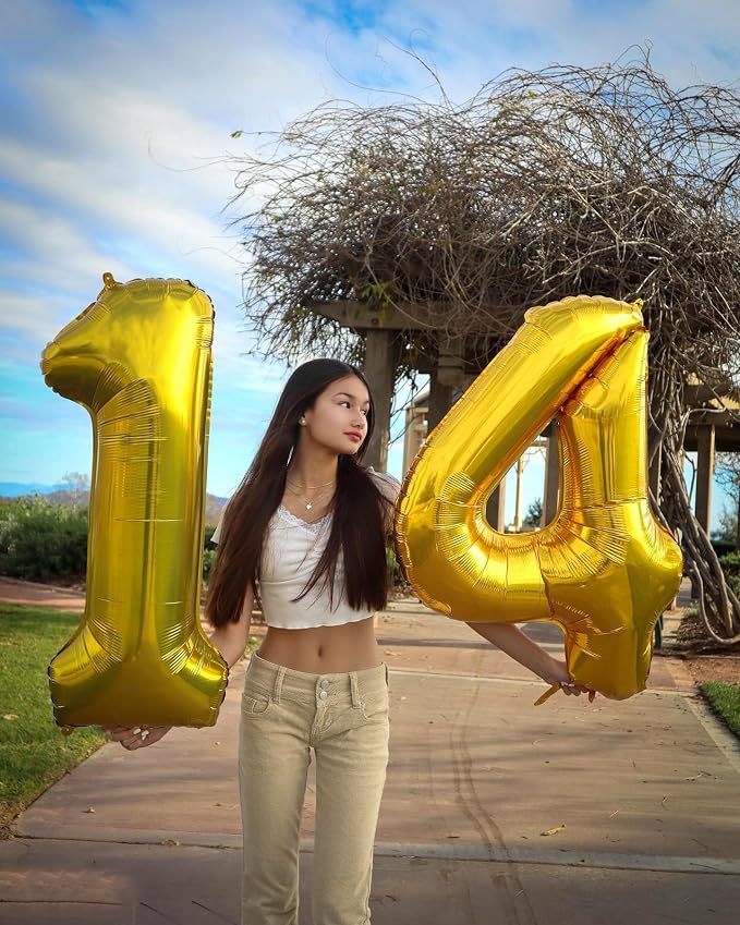 Gold 22 Balloon - Image 3