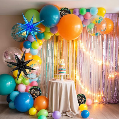 Neon Balloons, 12 Inch Colorful Balloons - Image 5
