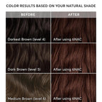 Madison Reed Radiant Hair Color Kit - 6NAC Medium Chocolate Brown with Copper-Auburn Undertones (Verona), Dimensional Gray Hair Blending Permanent Hair Dye, PPD-Free & Ammonia-Free, 2 Pack
