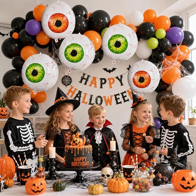 Halloween Foil Balloon Set - Image 3