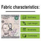 Barber Capes for Men, Hair Cutting Cape with Copper Snaps, Salon Cape for Stylist, Waterproof Large Hairdressing Gown- 63”× 56”, 5 Dollars Pattern
