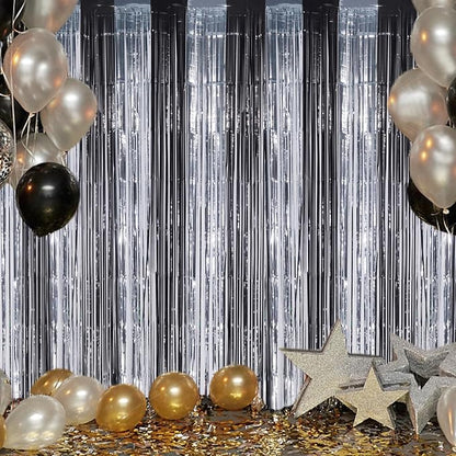 DECOCKRAT 3 Pack Foil Fringe Backdrop - Image 6