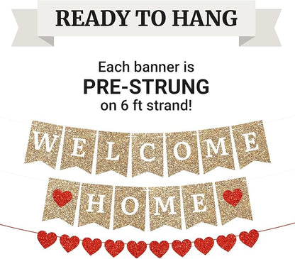 Pre-Strung Welcome Home Banner - Image 3