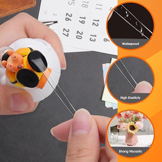 AROIC 1000 Pcs Sticky Dots, 0.8" Poster Putty Adhesive Stickers | Hanging - Image 3