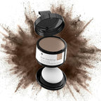 Hairline Powder 24H Stain-Proof, Root Touch Up Hair Color for Gray Coverage,Bald Spot Concealing Hair Shadow Powder for Women & Men,Natural-Looking (Light Brown)