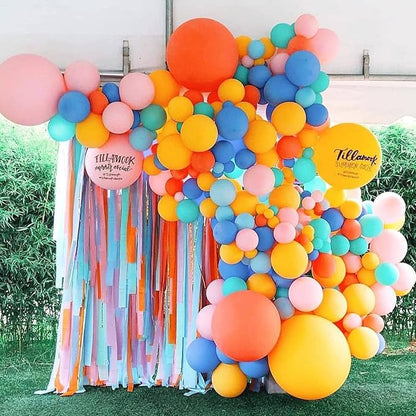 PartyWoo Pastel Crepe Paper Streamers 6 Rolls 492 FT Streamers | Birthday - Image 4