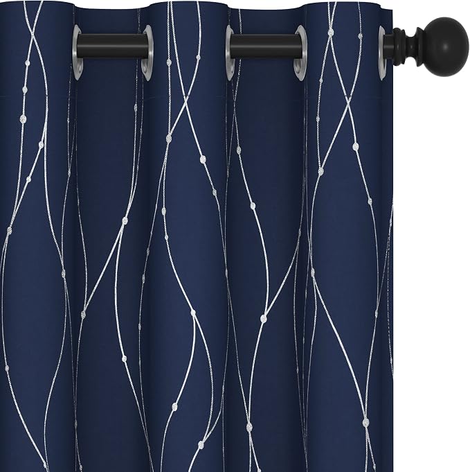 Deconovo Living Room Curtains 45 Inches Long, Thermal Insulated, Room Darkening by Unknown