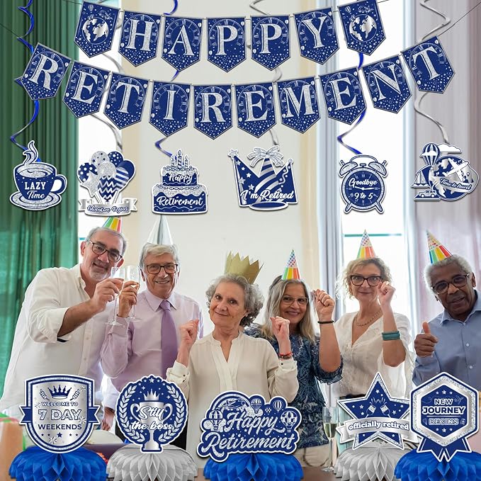 12Pcs Retirement Party Decorations - Image 6