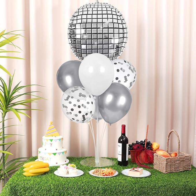 Disco Ball Balloons Stand Kit 2 Sets - Image 4
