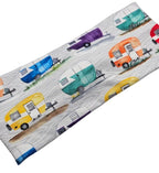 Soft Stretchy Headband, 3-in-1 Versatile Twist Style, One-Piece (Retro Camper, Adult)