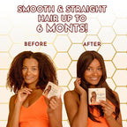 Brazilian Keratin Treatment Kit – Jumy Bee 3 Steps 2.03 fl oz | Formaldehyde-Free At Home Hair Straightening & Smoothing System |Keratina para Alisar el Pelo | Anti-Frizz Repair Mask & Shampoo