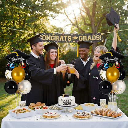 Gejoy 36 Pcs 12" Graduation Balloons Decorations Centerpieces - Image 5