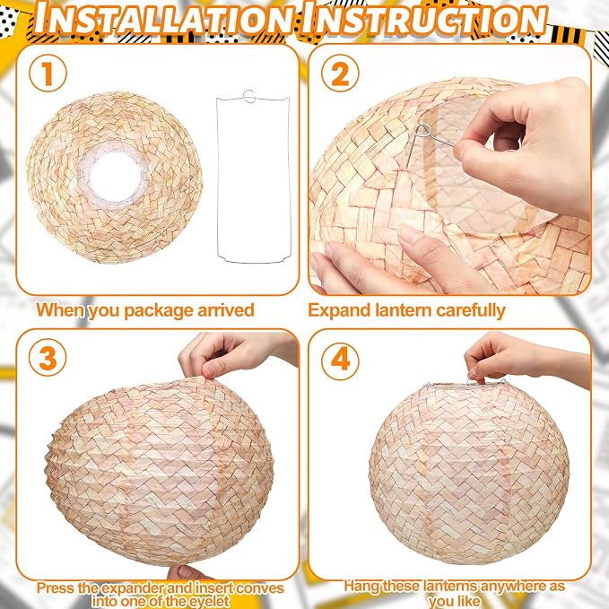 12 Pcs 10 Inch Hanging Paper Lanterns Party Decorations Pastel Classroom Decor - Image 4