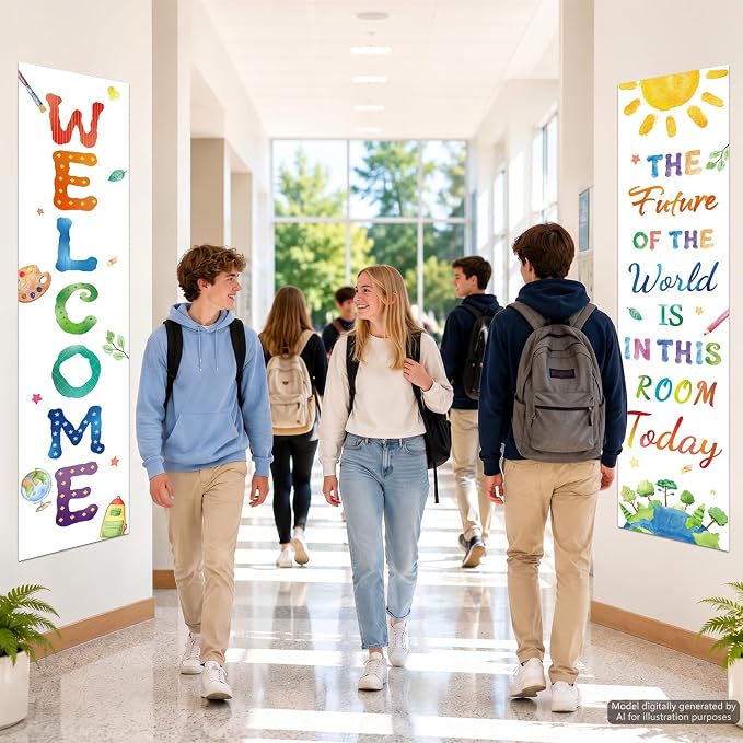 Classroom Welcome Posters Welcome Sign - Image 7