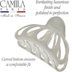 Camila Paris CP3633 French Octopus Hair Clip - Large, Durable No-Slip Grip Claw Clip for Thick, Long, Wavy Hair - Made in France