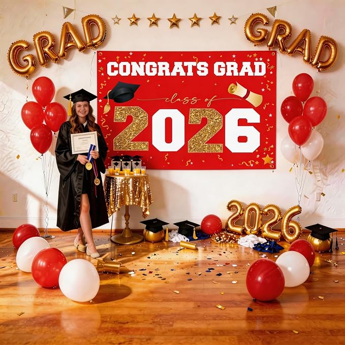 Class of 2026 Graduation Banner 47x67" - Image 5