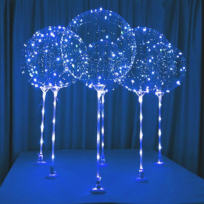 6PCS LED Light Up Balloons by lightsfever