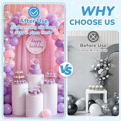 10 PCS Clear Balloon Arch Clips - Image 5