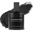 Gowwim Root Touch up Powder, Instantly Gray Hair Cover up Hairline Powder for Women & Men Waterproof and Sweatproof Root Cover Up Long-Lasting for Thinning & Loss Hair (Black, 10g)