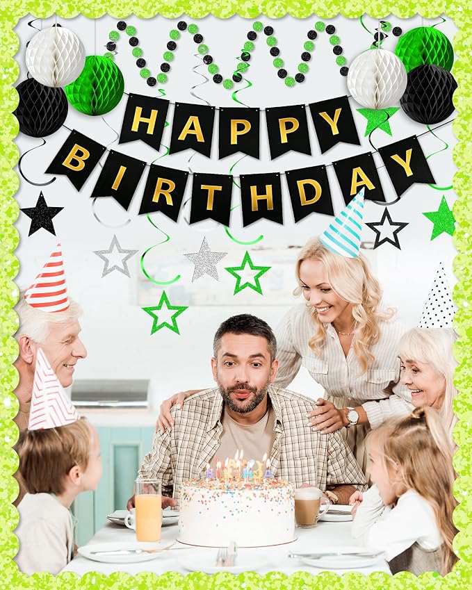 Happy Birthday Decorations, Party Decorations Banners - Image 6