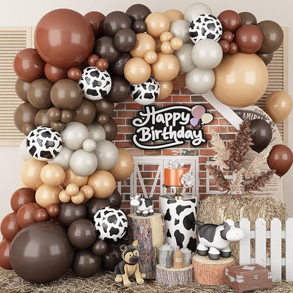 Cow Balloons Garland Arch Kit by TAOYE