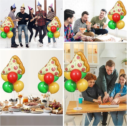 Pizzas Party Balloons Stand Kit 2 Sets - Image 7