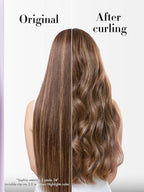LUVME Invisible Clip in Hair Extensions Real Human Hair, 26 inch 110g 6Pcs, Natural Brown Highlights Human Hair Extensions Clip ins for Women, Natural Seamless Straight Human Hair