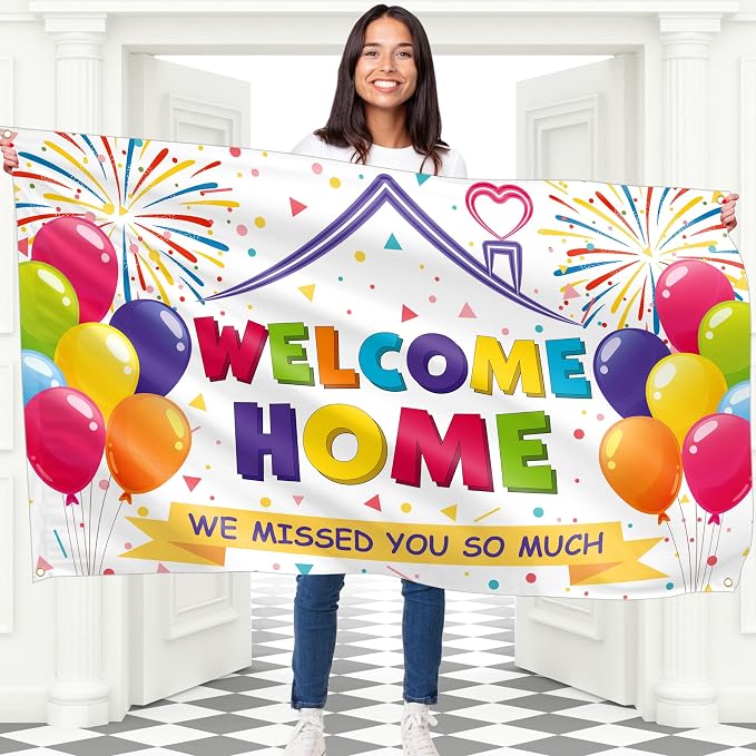 Welcome Home Banner by Bravita