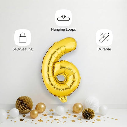 Restaurantware Balloon 1 Pack of Mylar Hanging Reusable Self-Sealing Balloons - Image 4