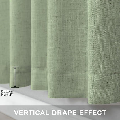 Light Sage Curtains 63 Inch Length - Image 6