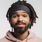SATINIOR 6 Pcs Spandex Dreadlock Caps, Unisex Elastic Head Wraps for Long Hair, Dread Headbands with Tubes - 6 Deep Colors