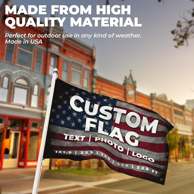 Custom Flag by DreamController; Personalized Outdoor Flag - Image 4