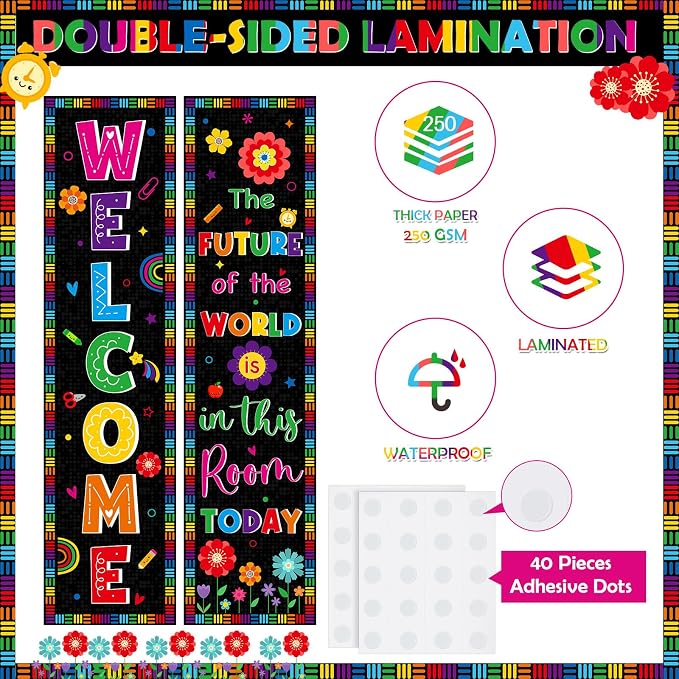 Pasimy Classroom Welcome Banner Classroom Decoration - Image 3