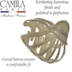 Camila Paris CP3537 French Octopus Hair Clip, Large Hair Clips for Thick Hair, Big Hair Claw Clip for Long Hair, Durable Girls Hair Clips for Women for Wavy Hair, Strong No-Slip Grip. Made in France