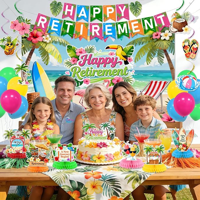 Hawaiian Retirement Party Decorations - Image 4
