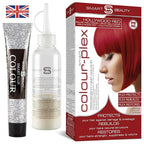 Smart Beauty Red Hair Dye with Plex Anti-Breakage Technology Protecting and Restoring Hair Structure, Plum Color, Vegan and Cruelty-Free