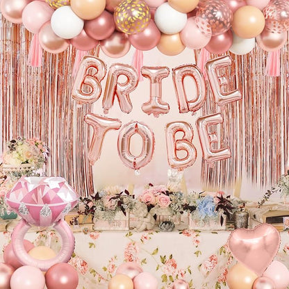 Amandir Bachelorette Party Decorations Supplies, Rose Gold Bridal Shower - Image 8