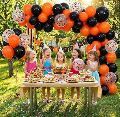 60-Pack 12-Inch Confetti Latex Balloons - Image 4