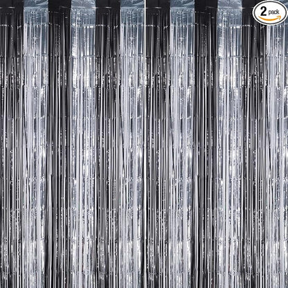 DECOCKRAT 2 Pack Foil Fringe Backdrop by DECOCKRAT