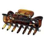 Camila Paris CP22/2 French Hair Clip for Women, 1.5 inch Set of 2 Tortoise Girls Hair Claw Clips Jaw Fashion Durable Styling Hair Accessories for Women, Strong Hold No Slip Grip, Made in France
