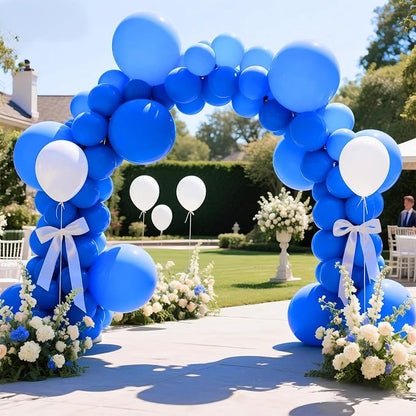 Blue Balloon Arch Kit 111Pcs 18 12 5 Inch Latex Party Balloons Garland - Image 7