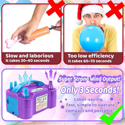 Anordsem Electric Balloon Air Pump: Polypropylene Plastic Case - Image 5