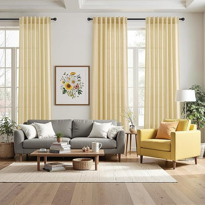 Modern Farmhouse Curtains Linen - Image 7