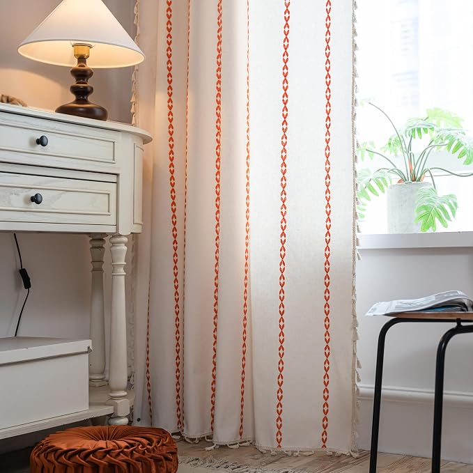 Sutuo Home Boho Curtains 72 inches - Image 2