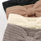 DRESHOW Knit Crochet Headband for Women Ear Warmer Soft Turban Stretch Warmer Headbands Winter Fashion Head Wrap