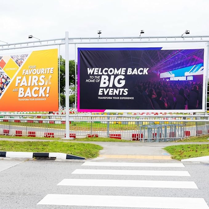 Zonon Large Blank Banners And Signs Polyester Oxford Cloth Sublimation Banner - Image 7
