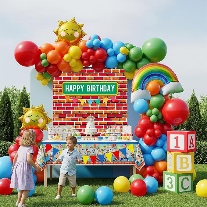Sesame Friends party decorations Kit - Image 3