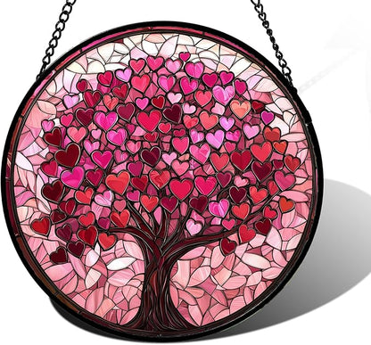 Stained Glass Window Hanging, Birthday Gifts by DASTOLL