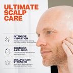 Freebird Scalp Moisturizer - 50mL Refreshing & Soothing Head Lotion, Matte Finish, Anti-Aging Collagen, Hydrating, Non-Greasy Formula, Travel Size, Nourishing Daily Cleanser for Bald Men and Women