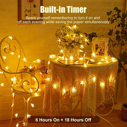 Minetom Star String Lights Battery Operated - Image 3